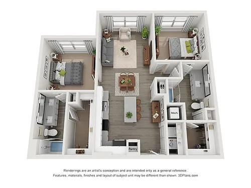 Floor plan B1