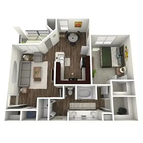 Floor plan A1C