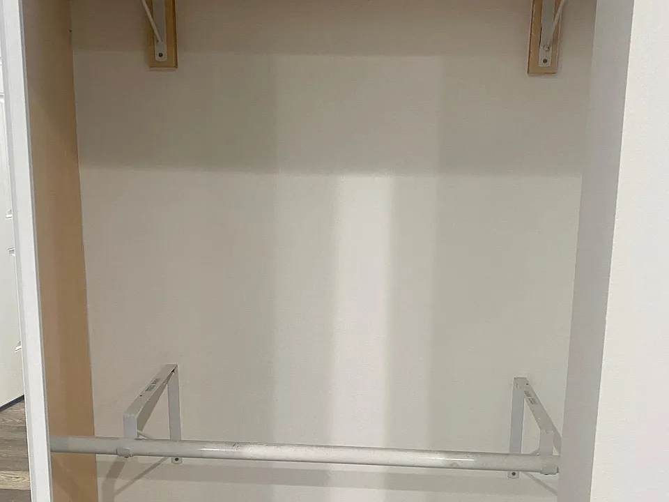 Inside 1/2 Closet