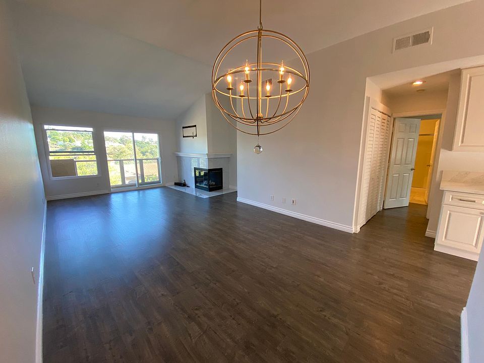 Open floor plan - living room and dining area