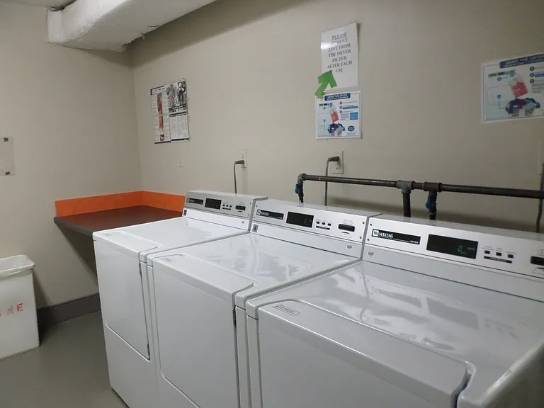 laundry-room on same floor (and every floor)