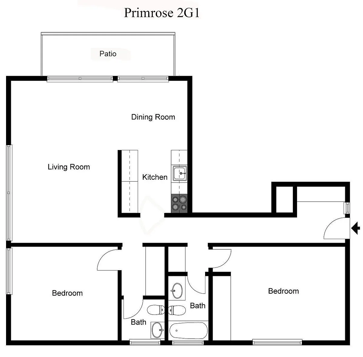 Floor plan Primrose