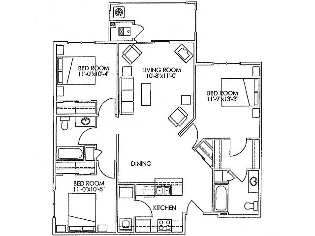 Floor plan Stoneybrook