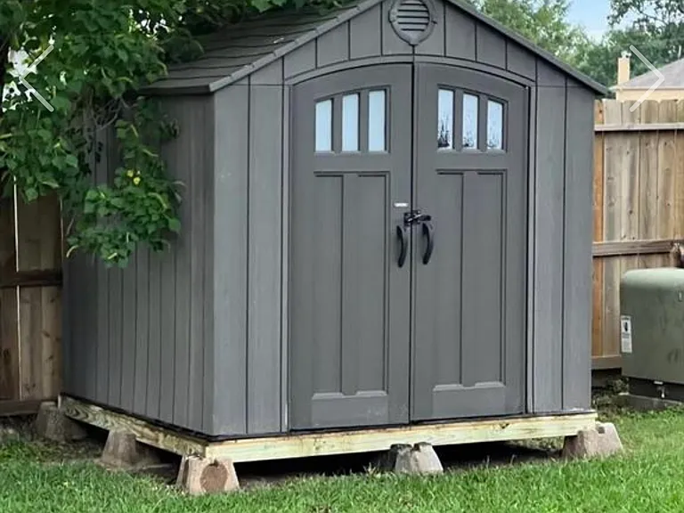 Shed for your storage needs.
