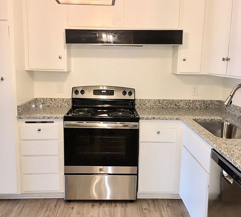 Bright open kitchen