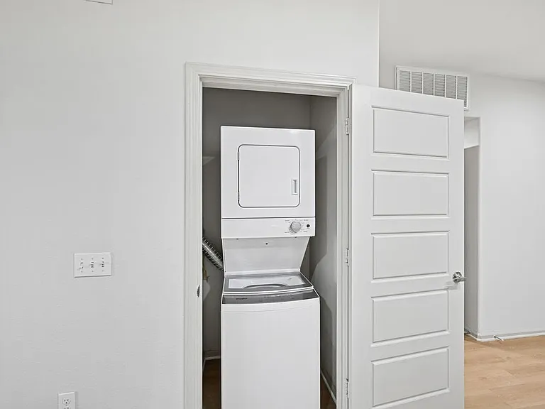 In-unit washer and dryer