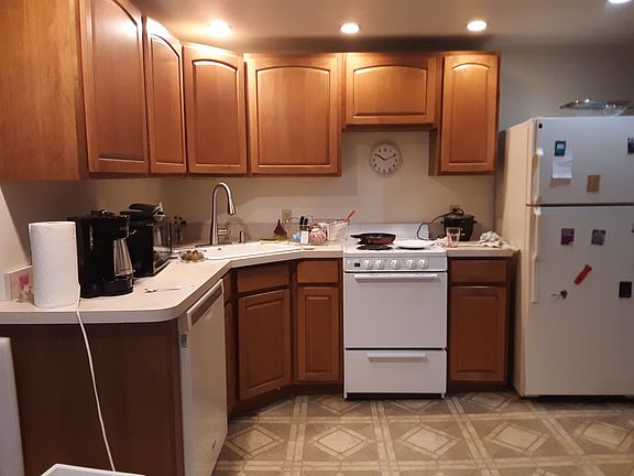 Kitchen is representative of unit. Flooring being replaced