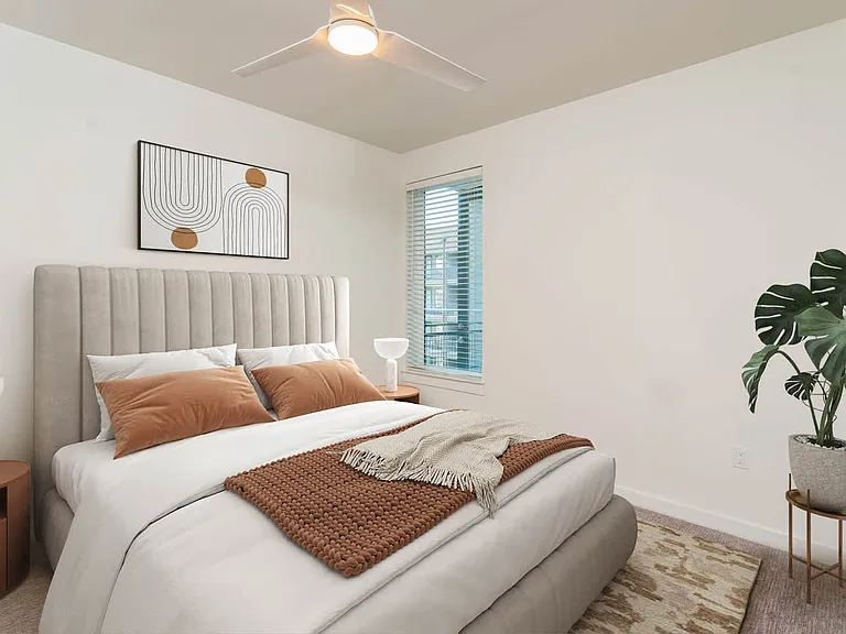 Carpeted Bedroom