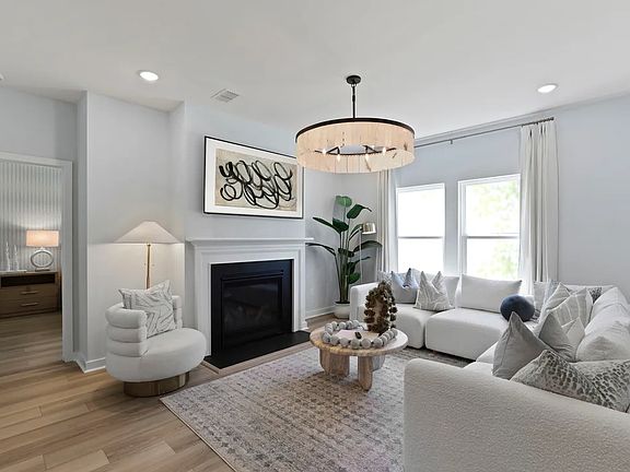 Great room with optional fireplace