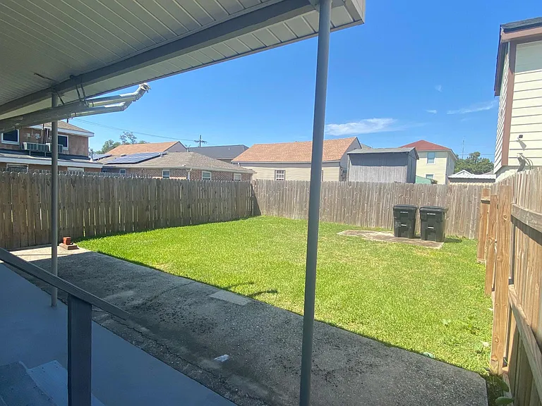 back yard