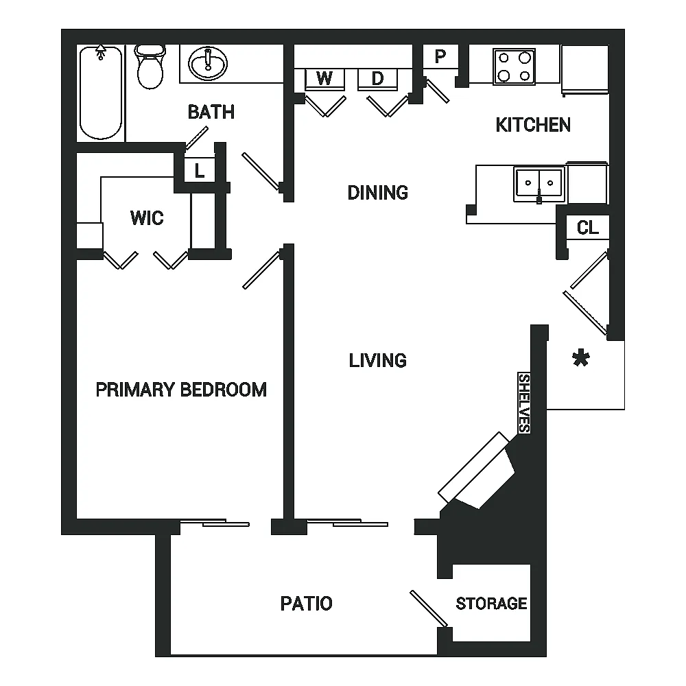 Floor plan A2