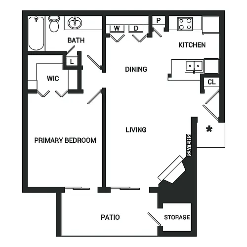 Floor plan A2
