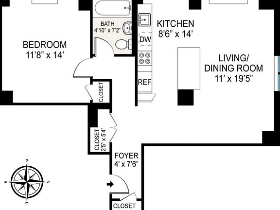 2nd image of 210 Broadway APT H504
