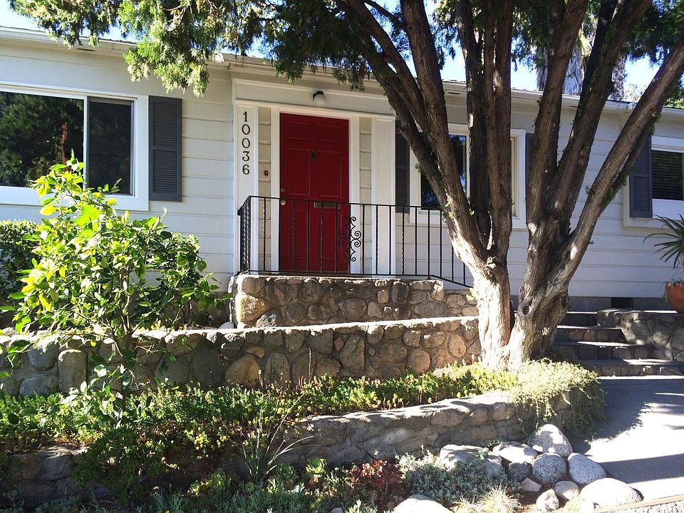 Outside front