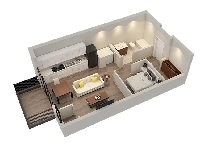 Floor plan Cinder