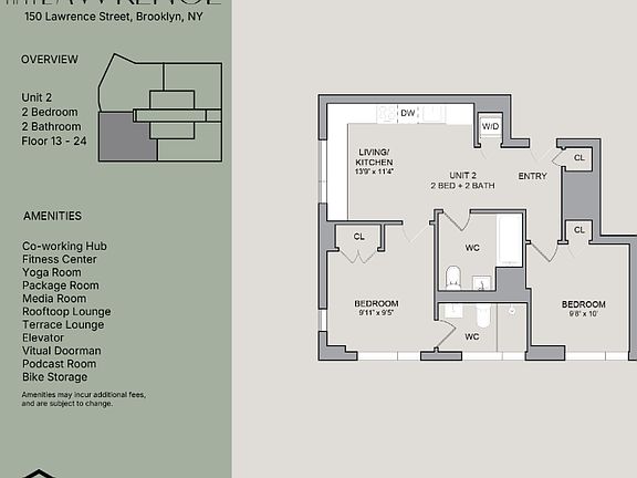2nd image of 150 Lawrence St #13012