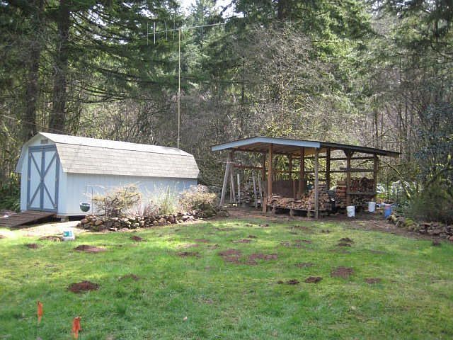 Shed and Firewood storage
