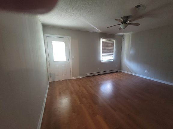 Entering front door into living room.