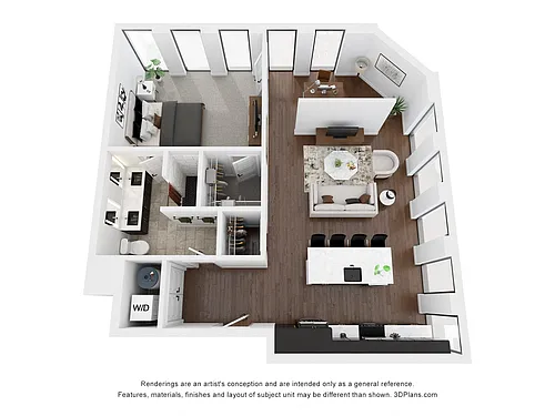 Floor plan A5.1 + Den
