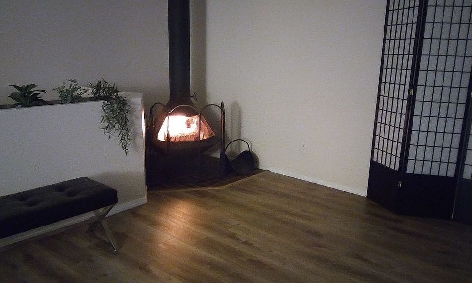 Warm 'Alpine' wood-burner!