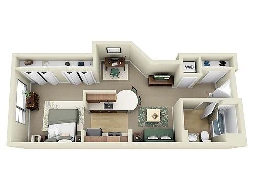 Floor plan The St. Paul Studio JR