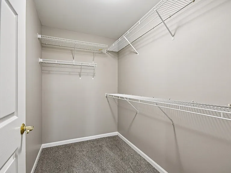 Walk-in master closet