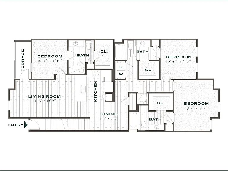 C2 floor plan The Chloe Leander