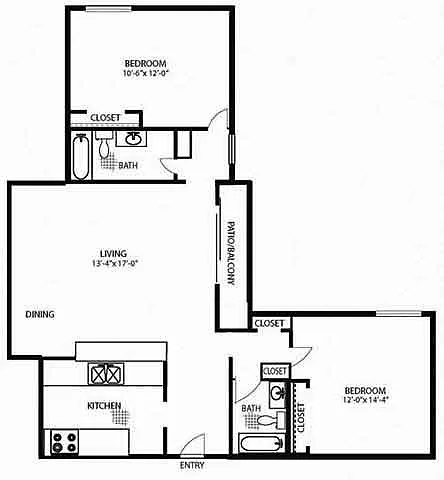 Floor plan The Santa Monica Premium