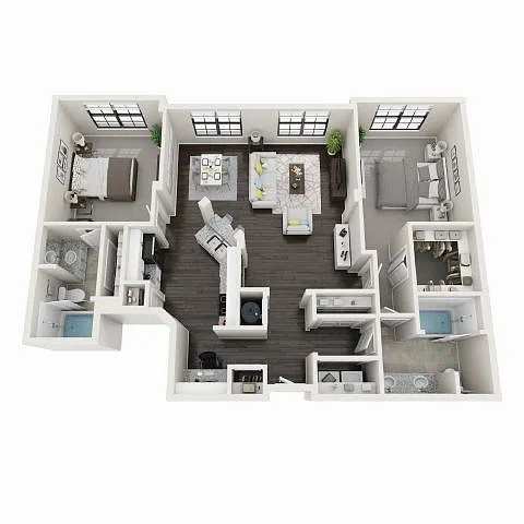 Floor plan Lindbergh