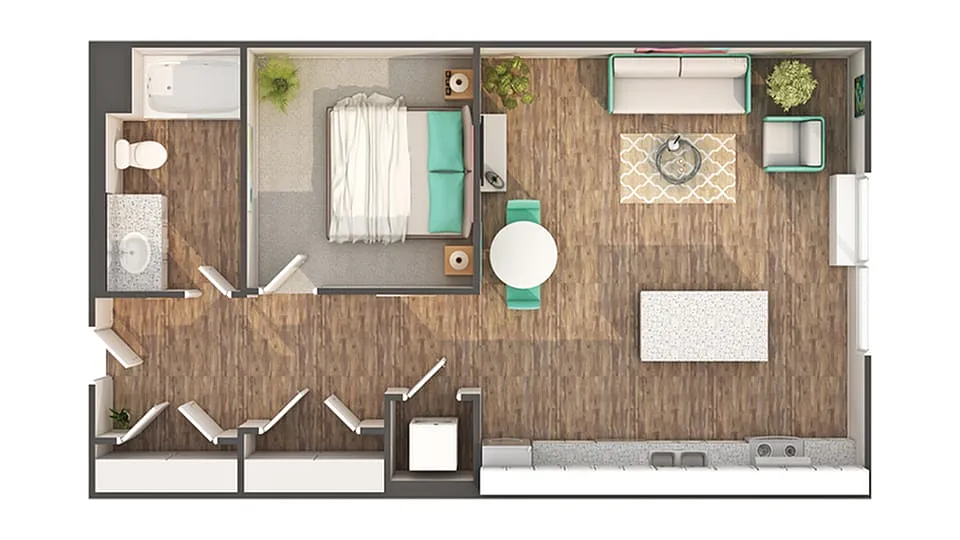 Floor plan Lasalle