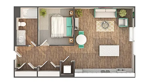 Floor plan Lasalle