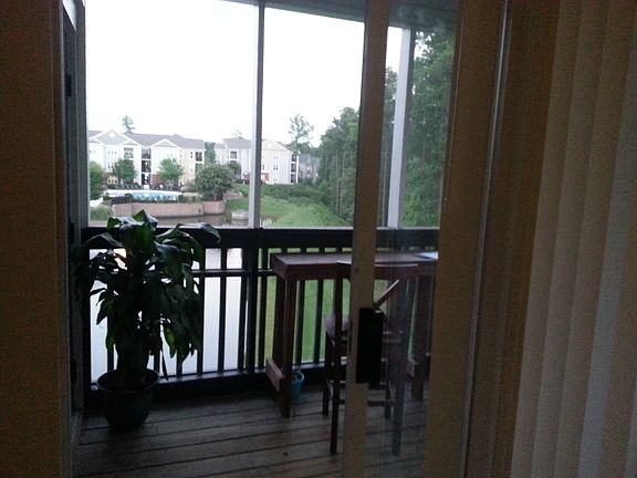 looking from living room to back deck