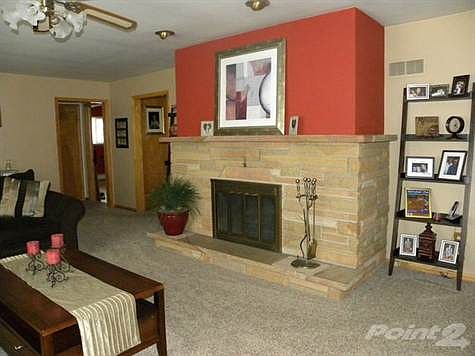 Cozy Living Room Fireplace