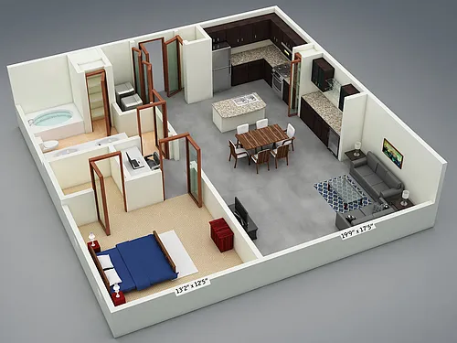 Floor plan A8