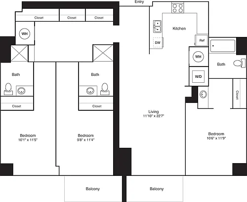 Floor plan C3