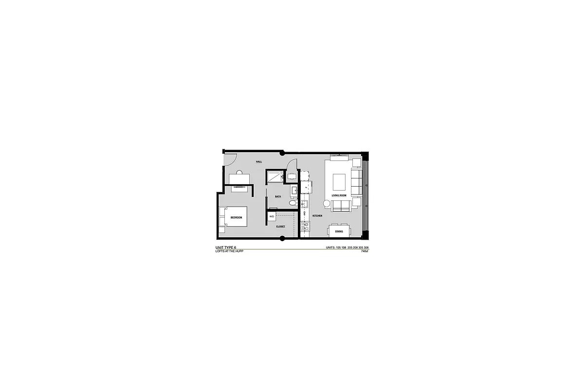 Floor plan Mercer