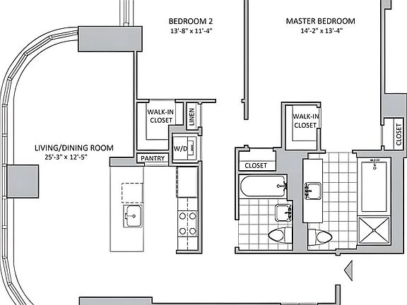 2nd image of 306 Gold St APT 33F