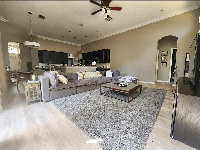 Living Room Photo. 
To help you visualize/create your new space. (Items are removed.)