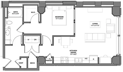 Floor plan I-BB6