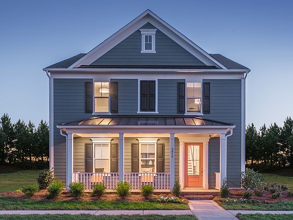 Richardson Exterior 3 features Hardi Board Siding and Covered Front Porch