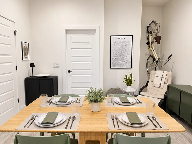 6016 Fairway St #2 Convertible Dining Table for Hosting Guests