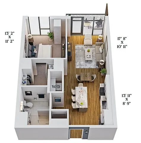 Floor plan B6