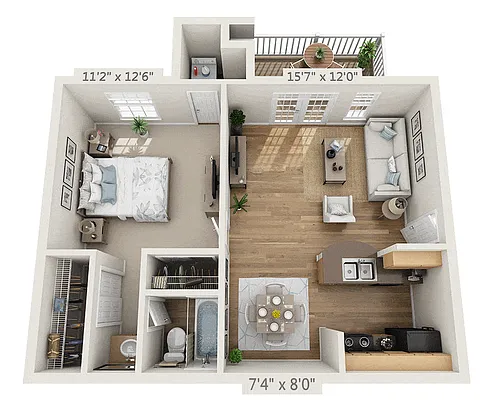 Floor plan American Derby