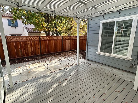 Side Yard w/ Deck