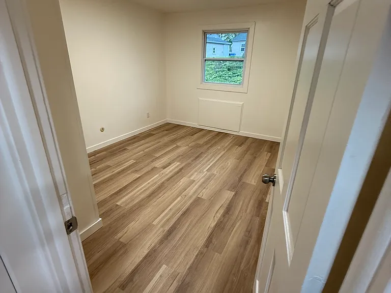 The bedroom.