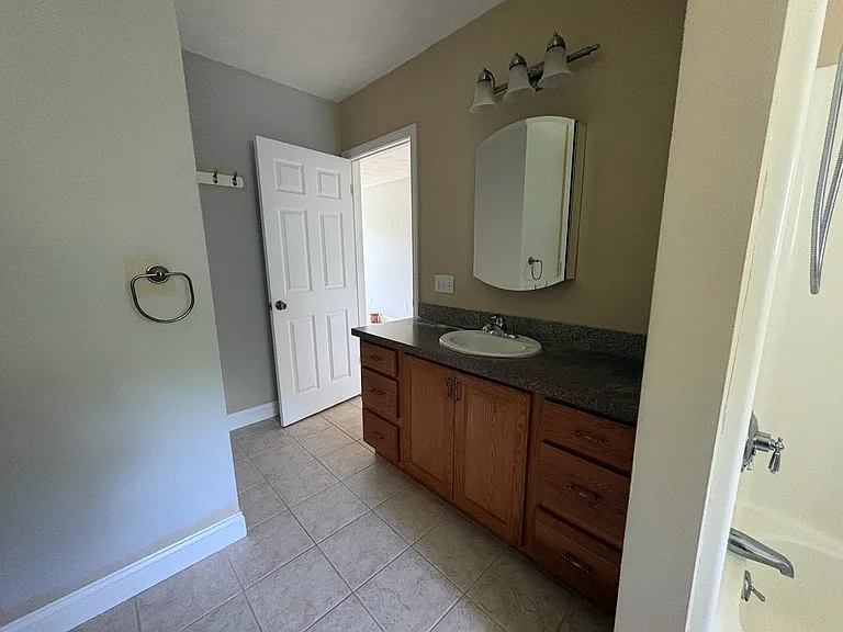 Bathroom near bedrooms 1 and 2