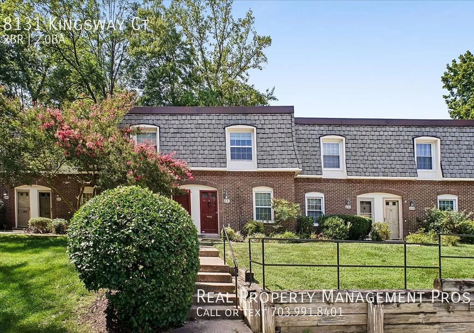 Rarely available 2 story townhome in the heart of Cardinal Forest!! — Photo 1