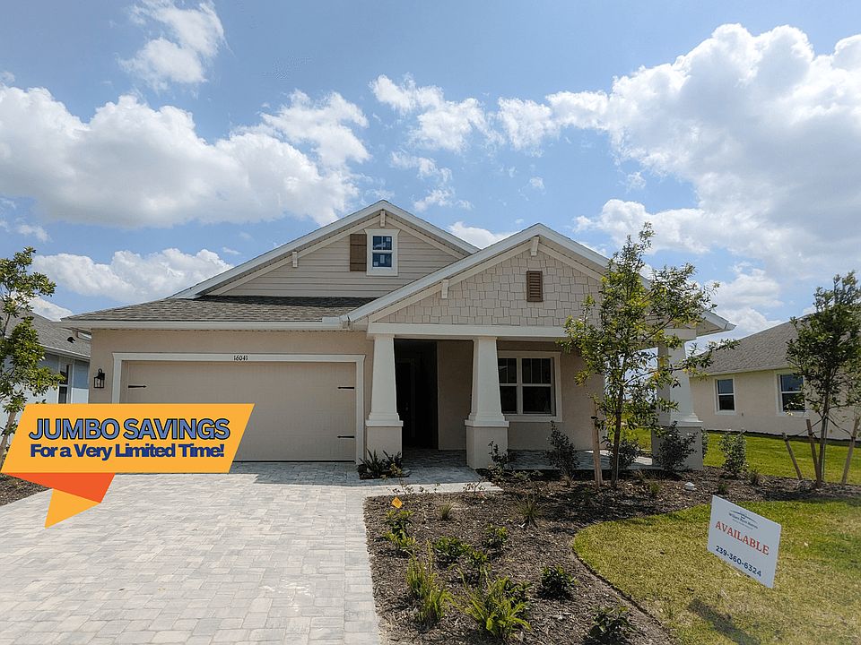 Sweetwater Floor Plan- New Home For Sale - Move-In Ready at The Sanctuary at Babcock Ranch Punta Gor