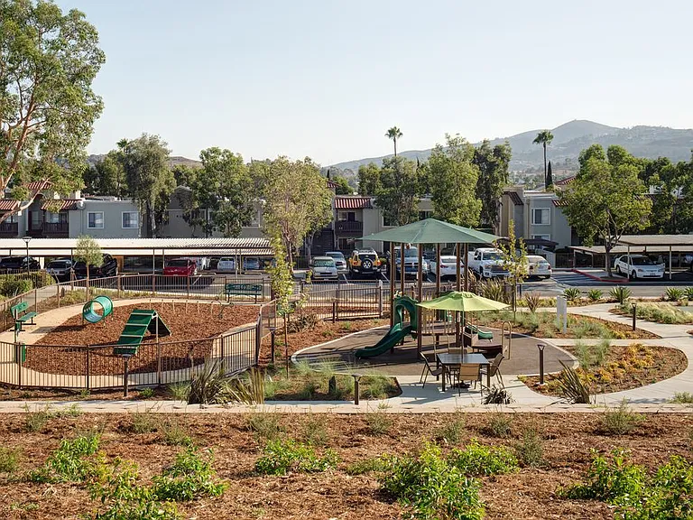 Tot lot and WAG pet park