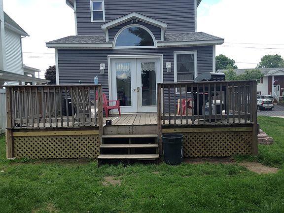 back of house deck